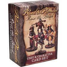 Blood & Plunder Raise The Black Unit & Character Card Set